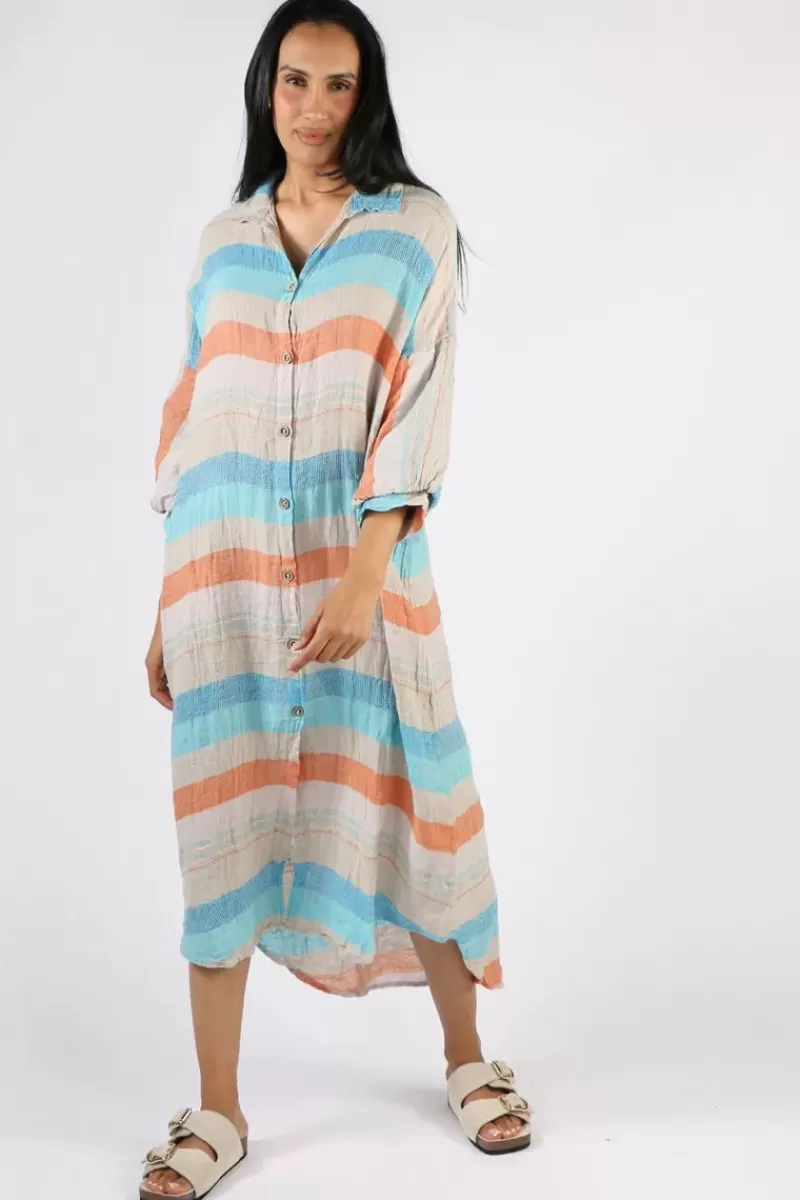 ESTILO Sari Maxi Dress In Aqua