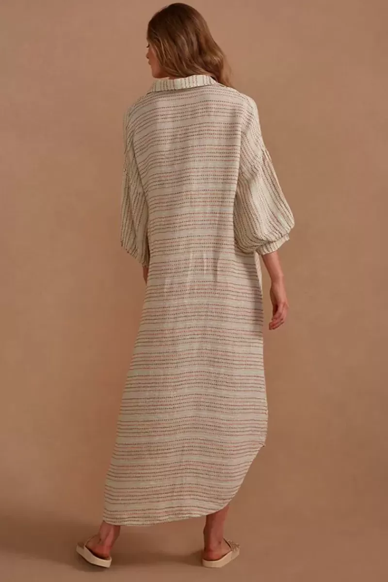 ESTILO Sari Maxi Dress In Stripe