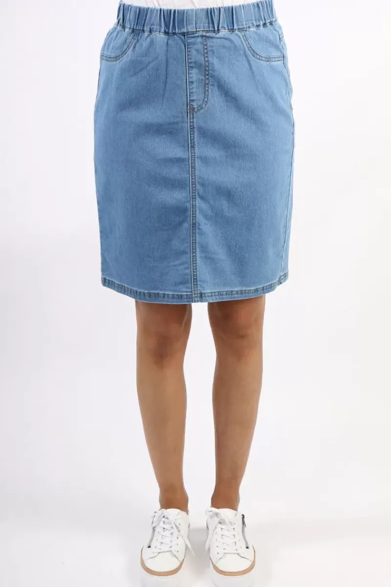 FOIL Gigi Skirt In Denim