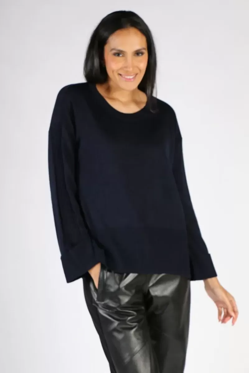 FOIL Sleeve It With Me Jumper In Black