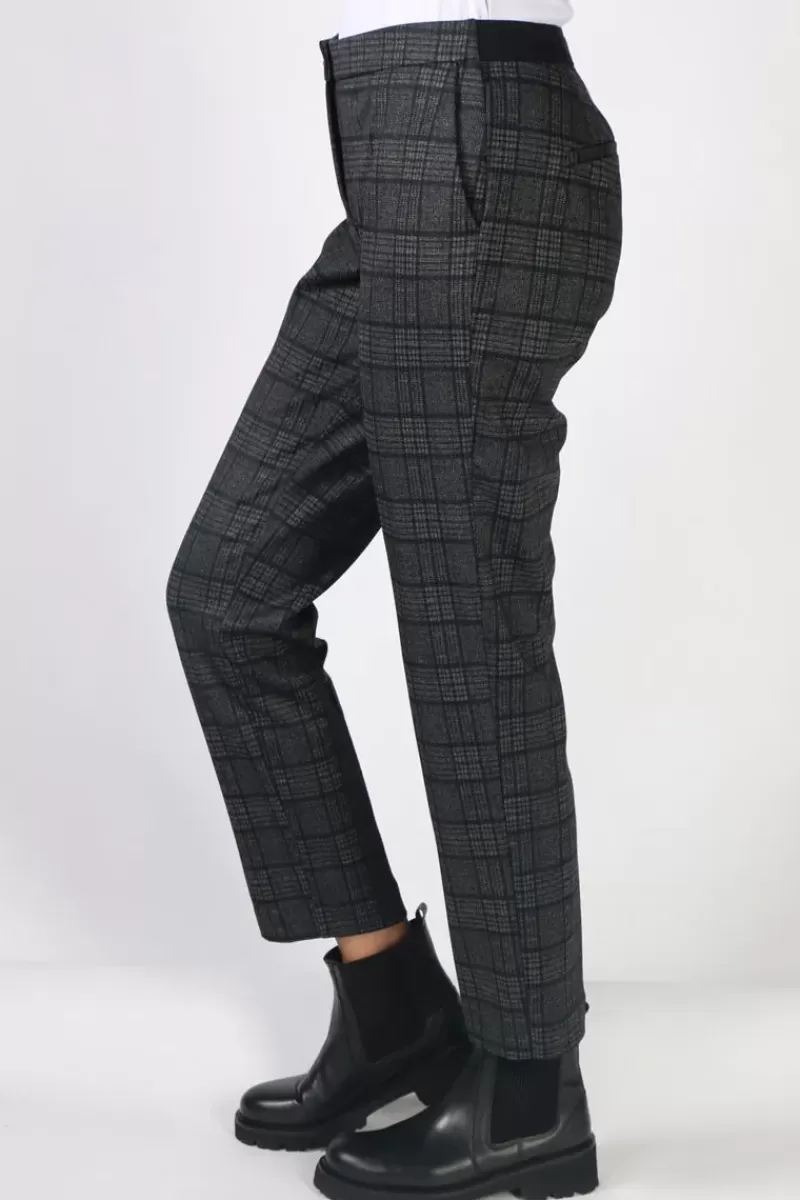 FOIL Straight & Narrow Trouser In Check