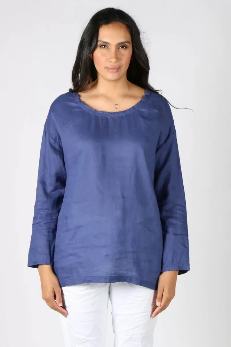 FROCKK Irene Top In Blue