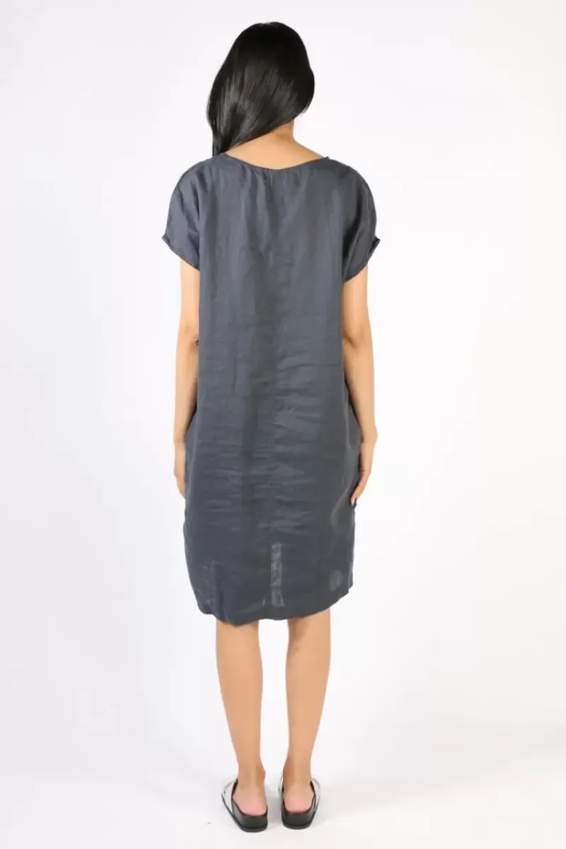 FROCKK Laura Dress In Charcoal