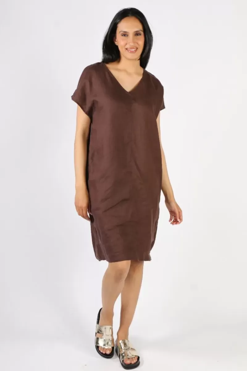 FROCKK Laura Dress In Chocolate