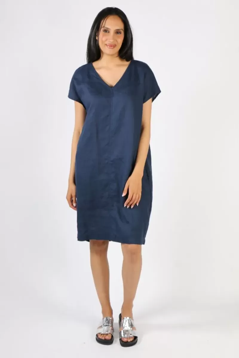 FROCKK Laura Dress In Navy