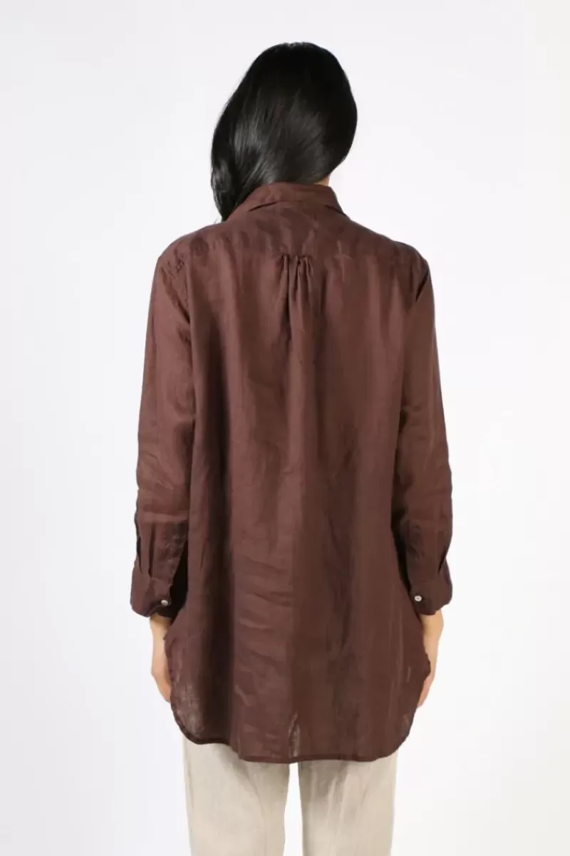 FROCKK Sita Shirt In Chocolate