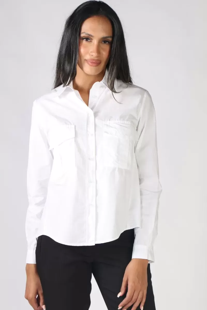 FUNKY STAFF Alena Blouse In White