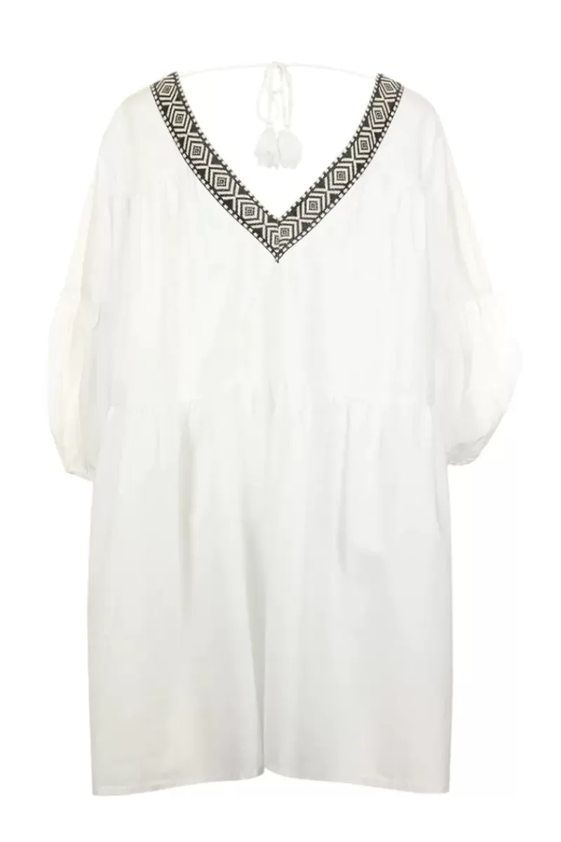 FUNKY STAFF Bree Dress In White