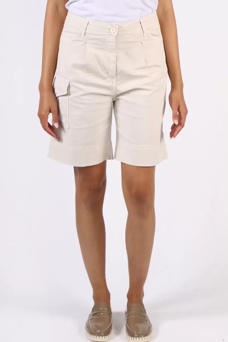 FUNKY STAFF Cargo Short In Sand