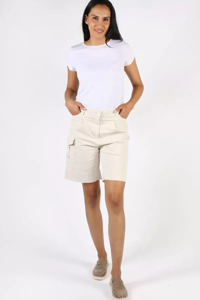 FUNKY STAFF Cargo Short In Sand