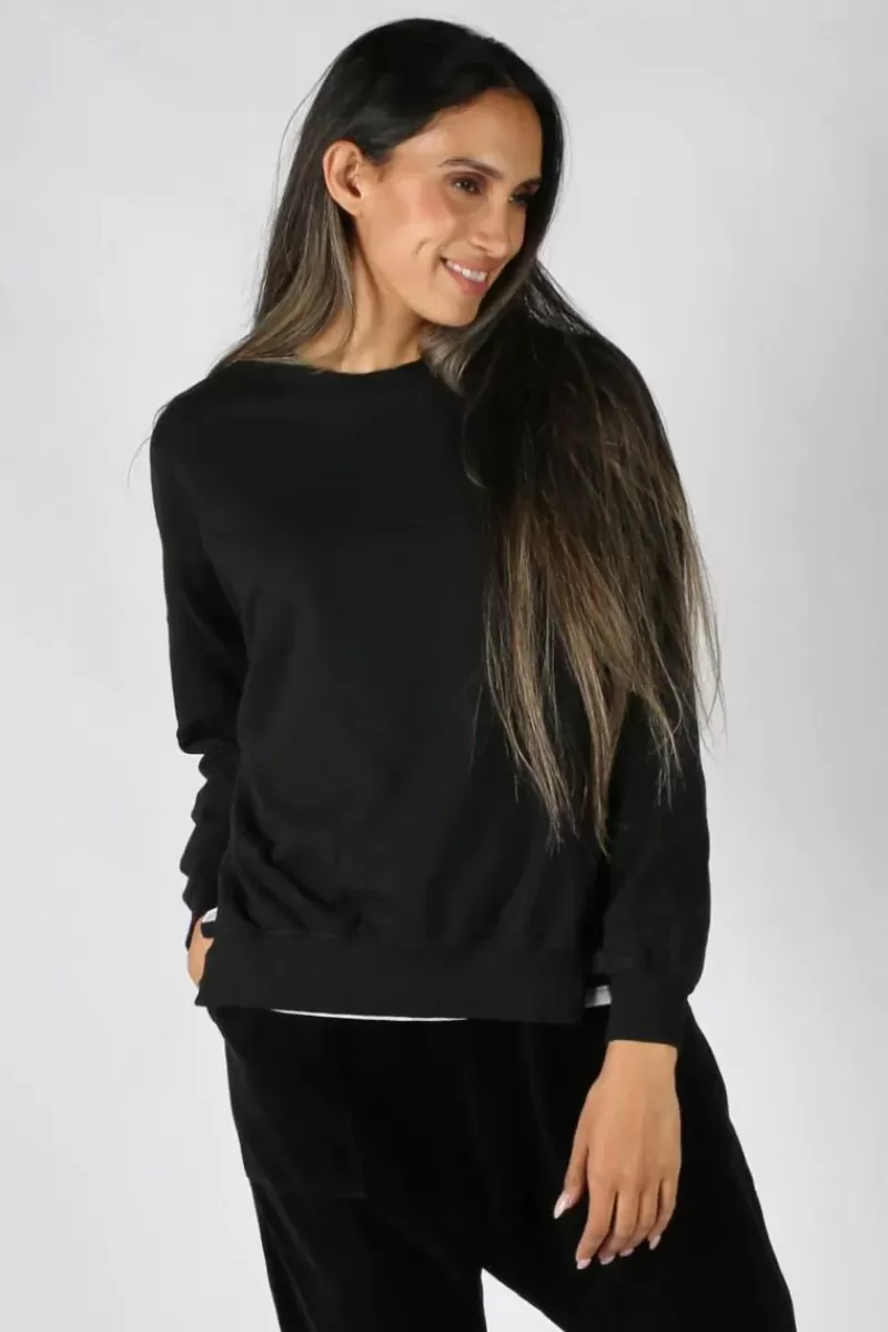 FUNKY STAFF Ruby Sweater In Black