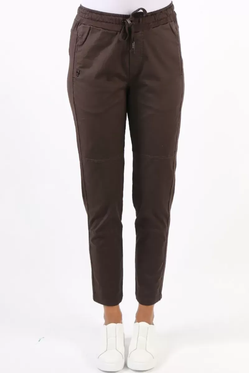 FUNKY STAFF You2 Jogger Pant In Espresso