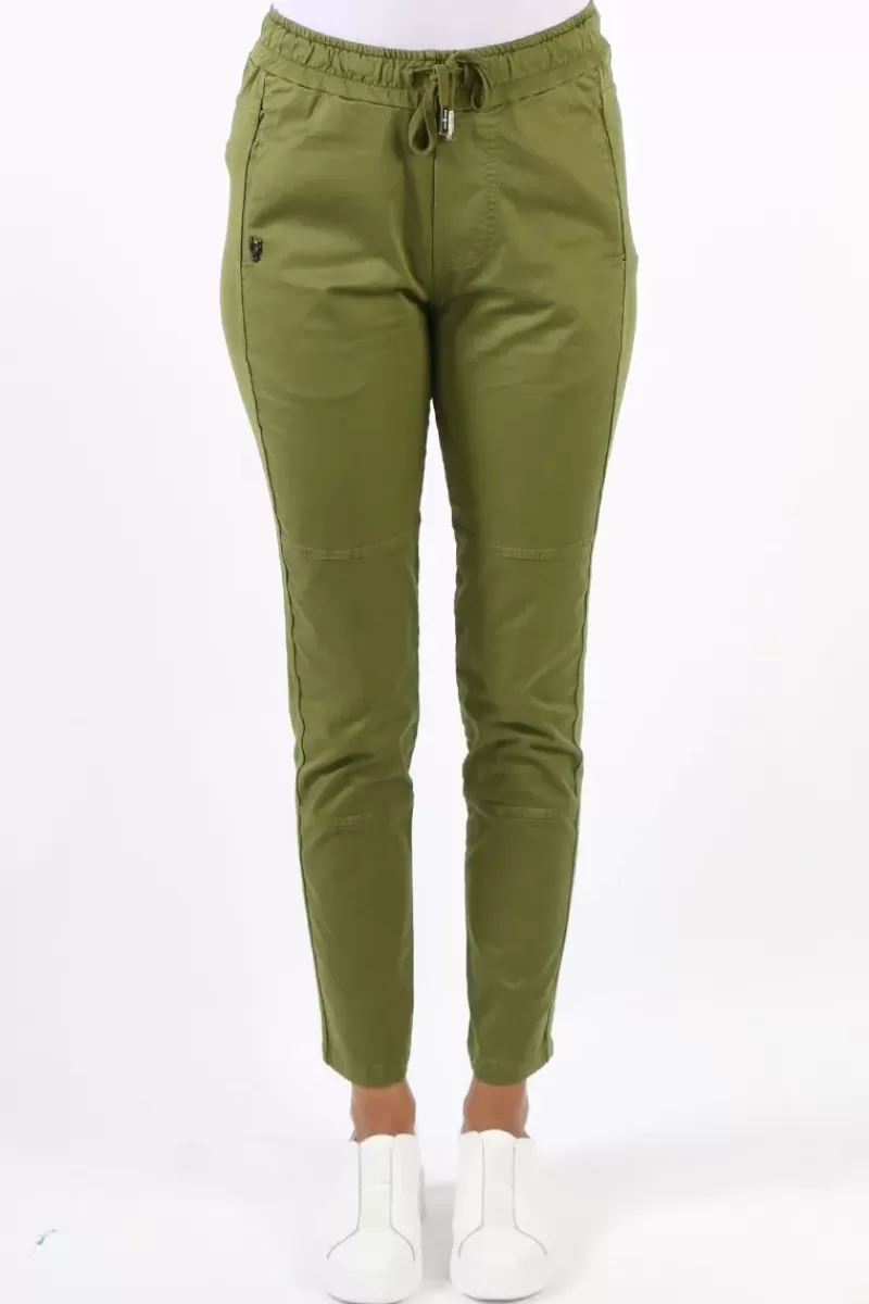 FUNKY STAFF You2 Jogger Pant In Olive