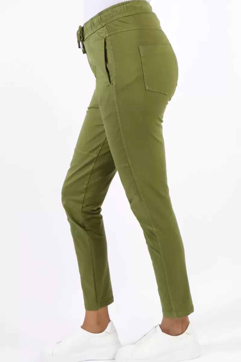 FUNKY STAFF You2 Jogger Pant In Olive