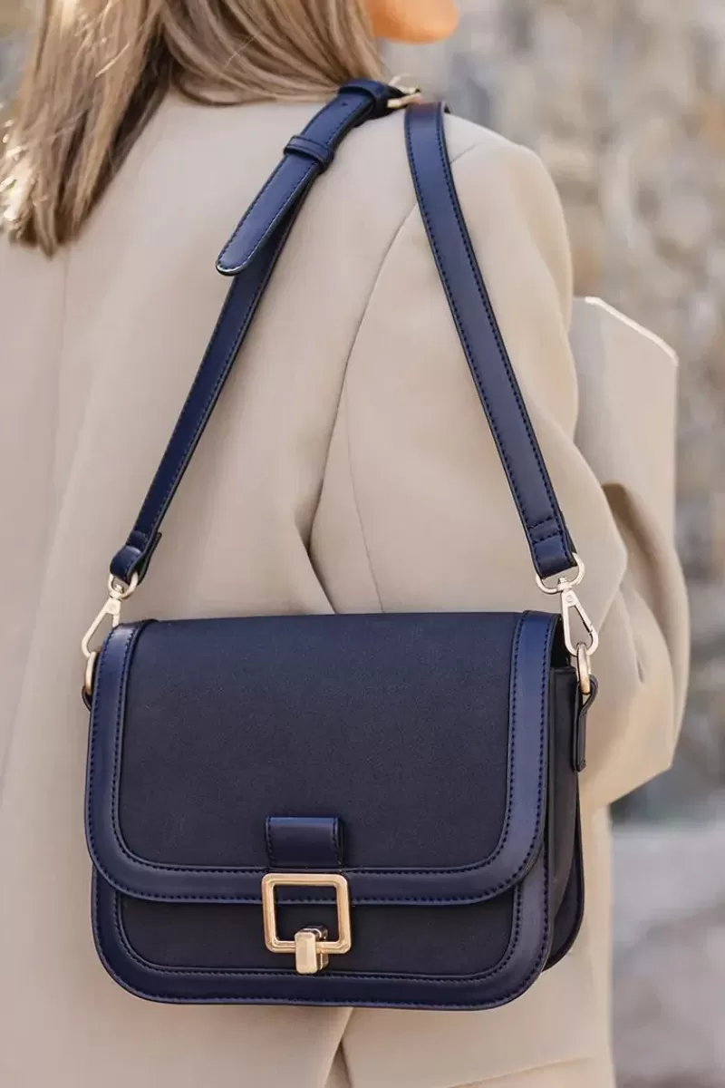 LOUENHIDE Gladstone Bag By In Navy