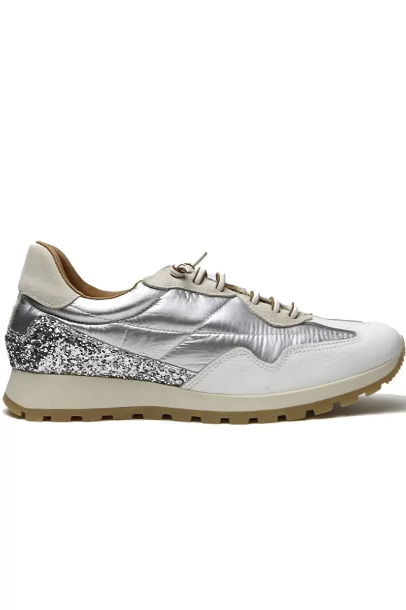 NEO Glitter Coso Sneaker By In White