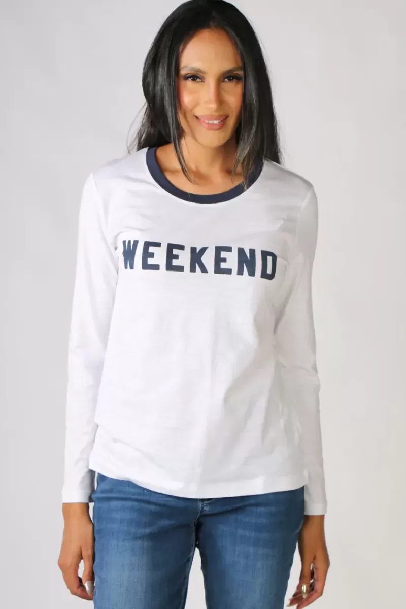 GOONDIWINDI COTTON Weekend Tee In Navy