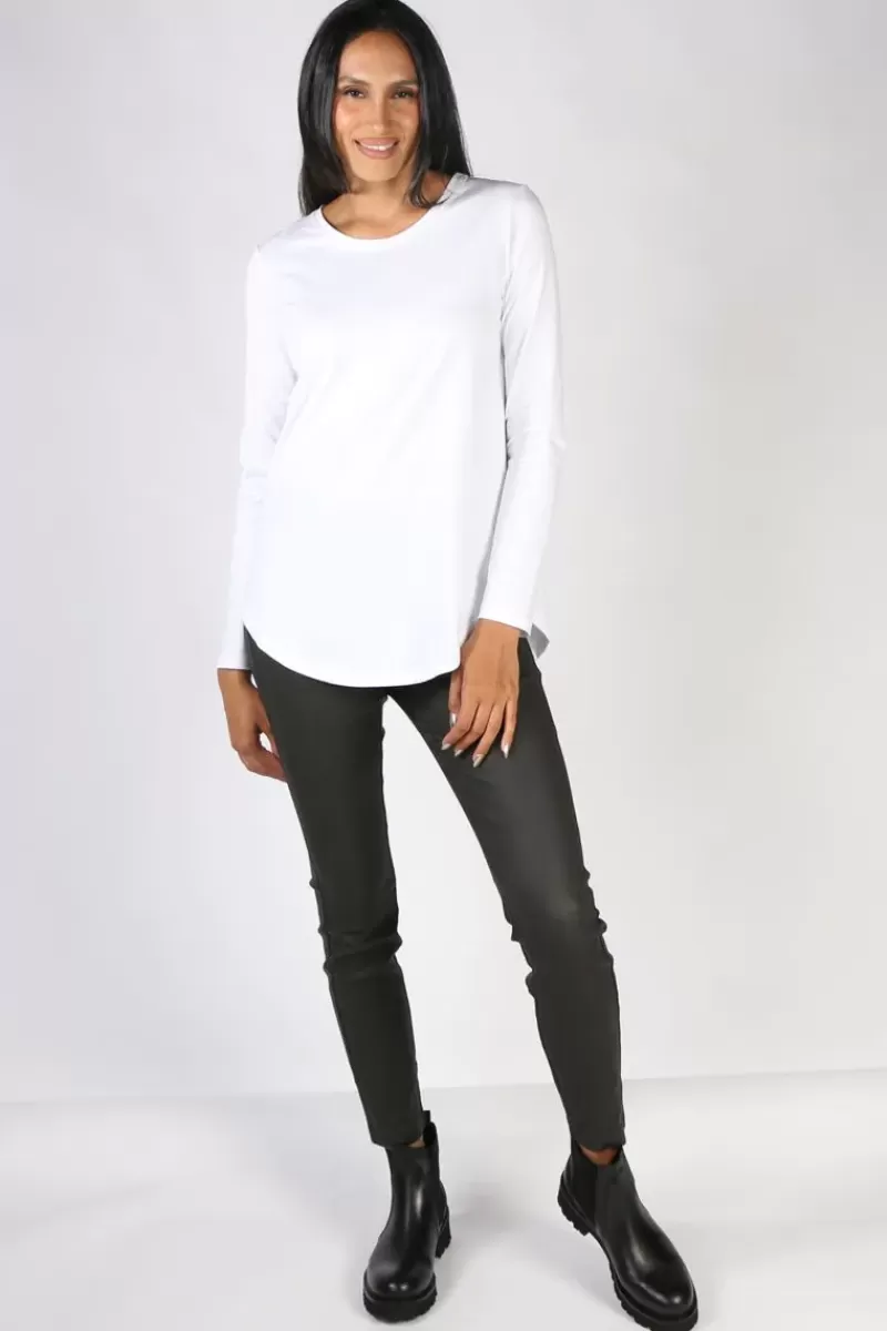 LOUNGE THE LABEL Gordon Top By Lounge In White