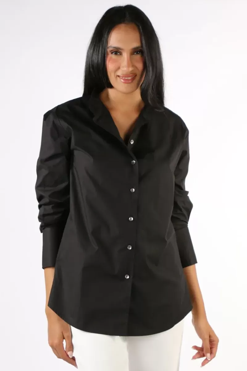 BAGRUU Gujarat Shirt In Black By