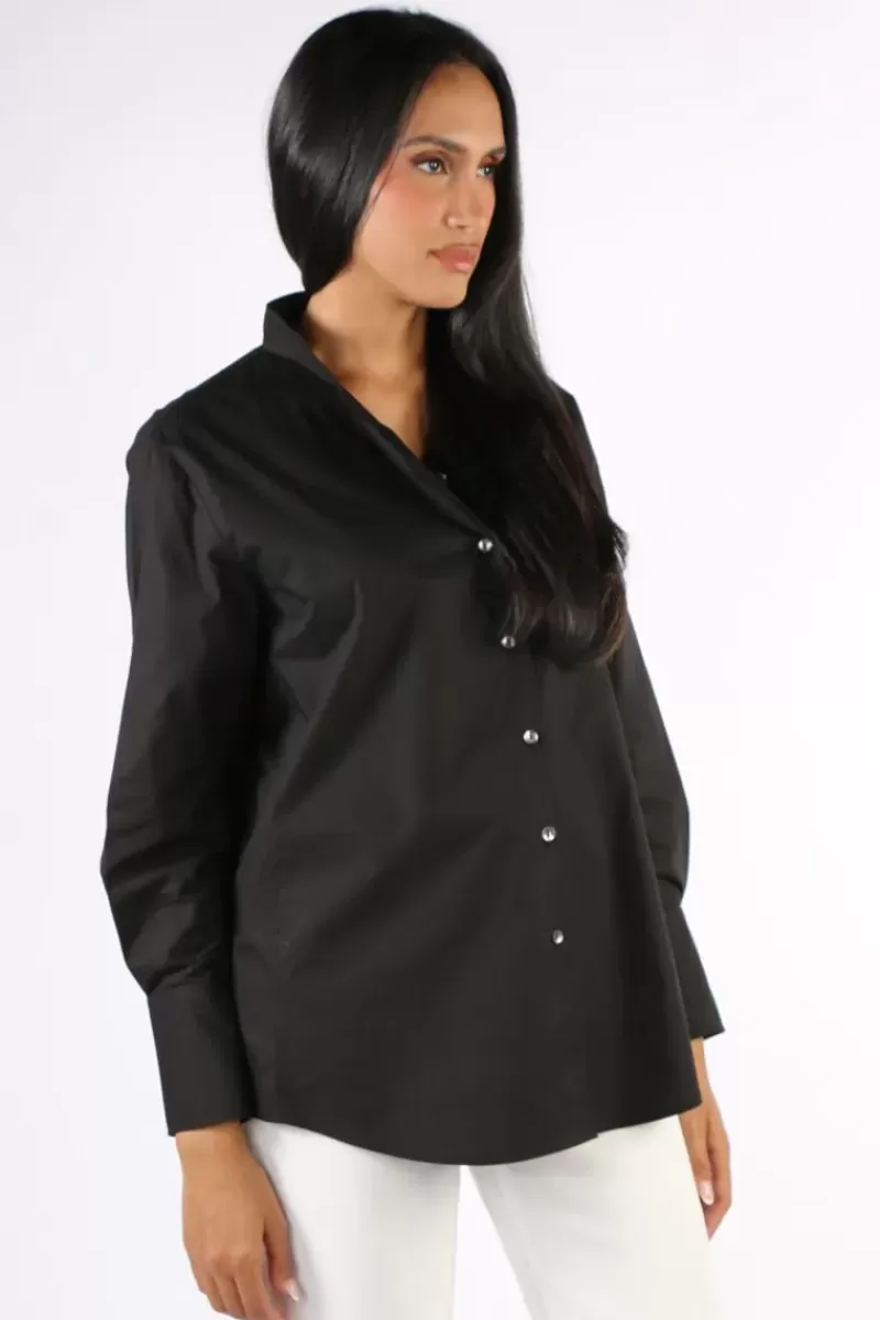 BAGRUU Gujarat Shirt In Black By