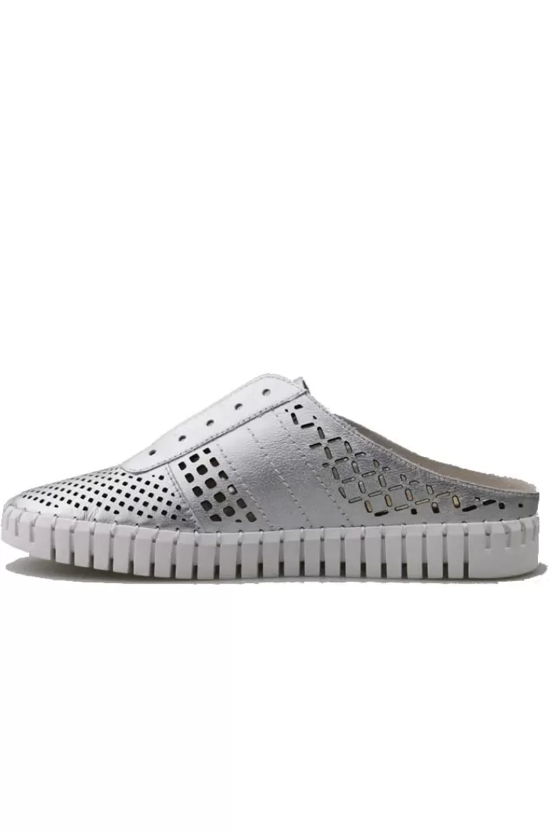 DJANGO & JULIETTE Habiba Sneaker By In Silver