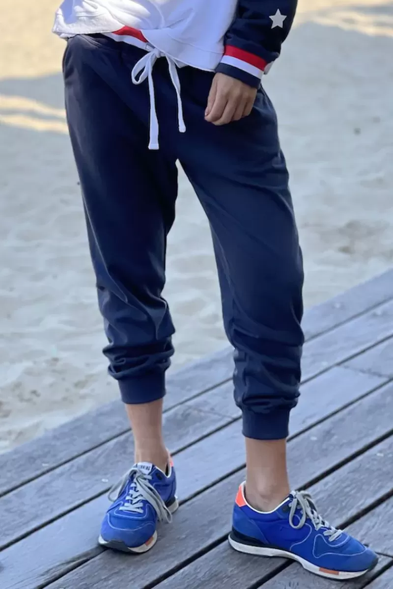 HAMMILL AND CO Hammill & Co Retro 76 Track Pant In Navy