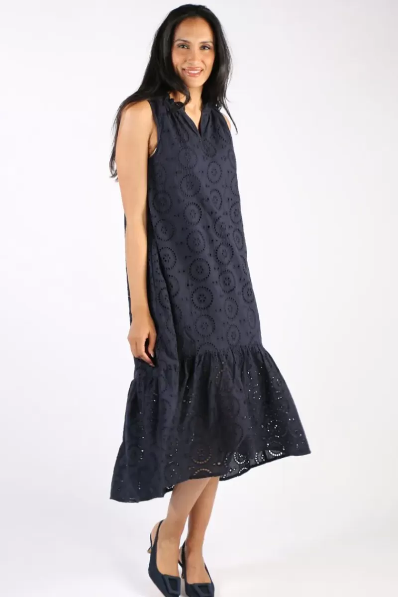 HAMMOCK AND VINE Hammock & Vine Casablanca Dress In Navy