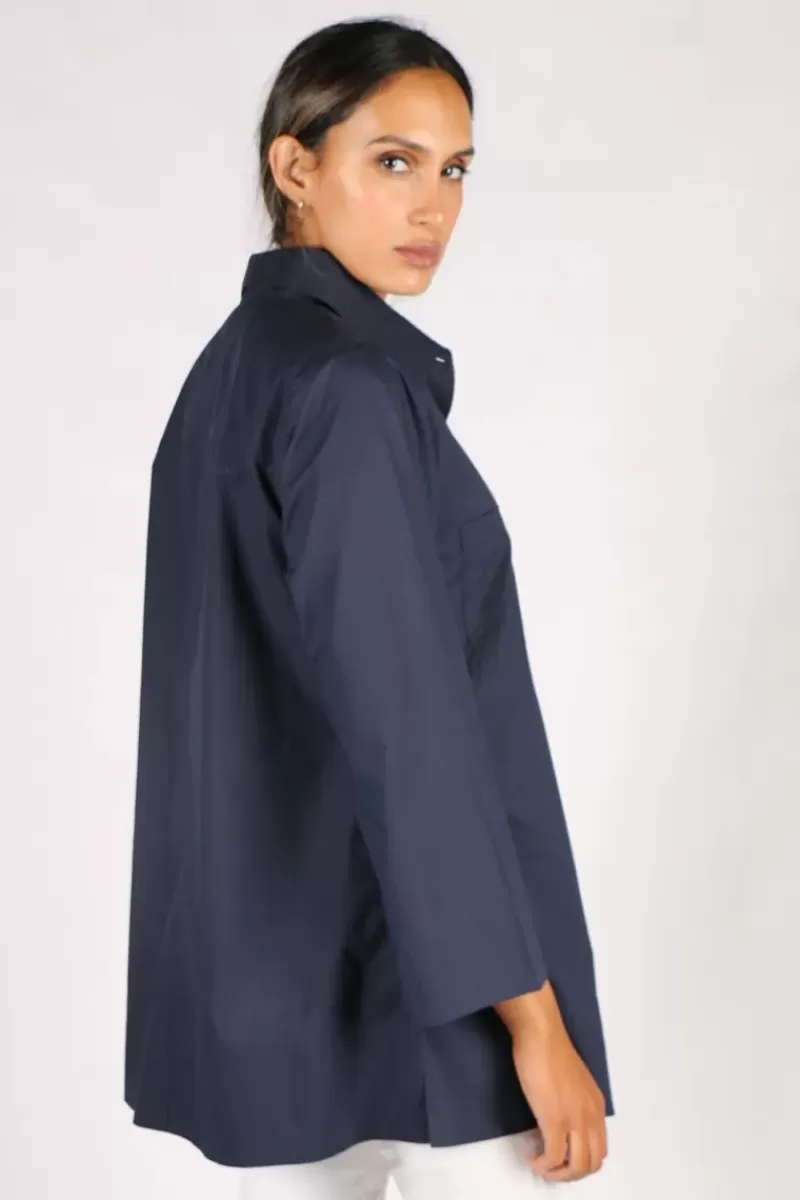 BAGRUU Harvey Shirt By In Navy