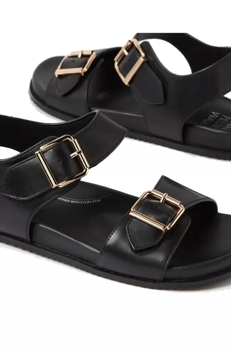 ZIERA Hastice Sandal By In Black