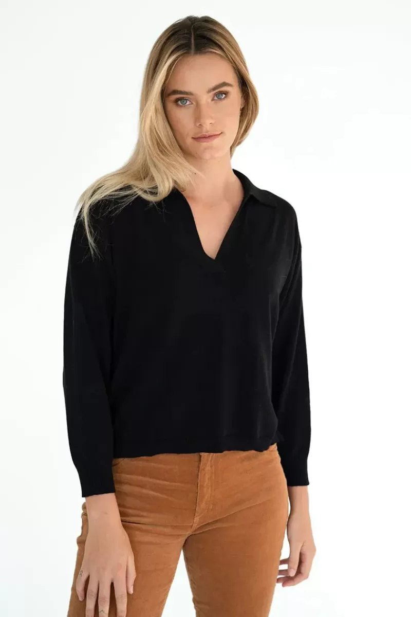 HUMIDITY LIFESTYLE Humidity Bridgette Jumper In Black