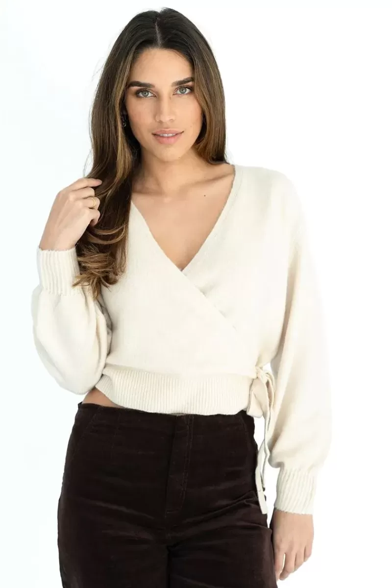 HUMIDITY LIFESTYLE Humidity Dusk Jumper In Cream