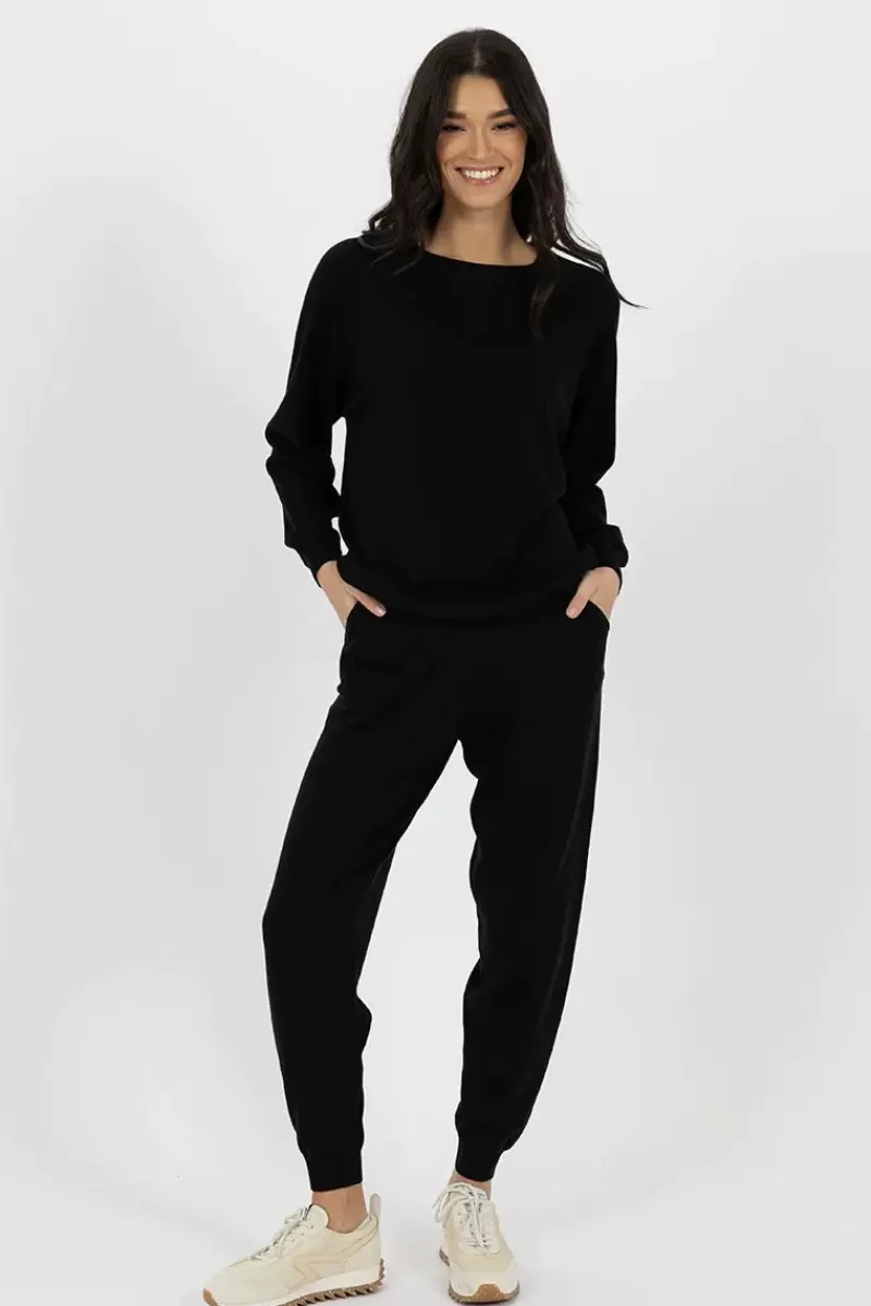 HUMIDITY LIFESTYLE Humidity Lexie Jumper In Black