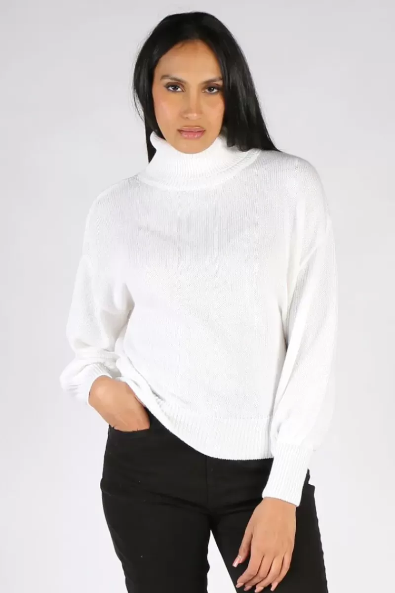 HUMIDITY LIFESTYLE Humidity Maison Jumper In White