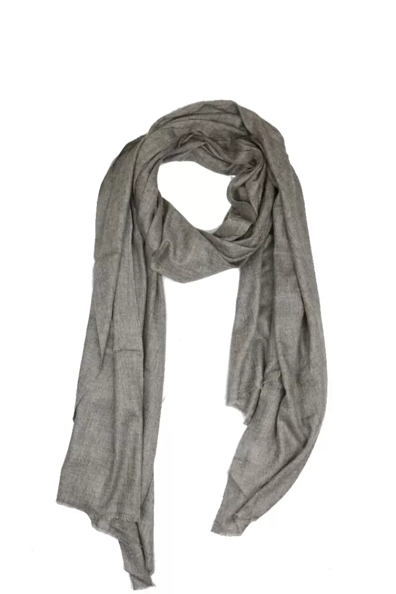 HUMIDITY LIFESTYLE Humidity Melange Scarf In Grey