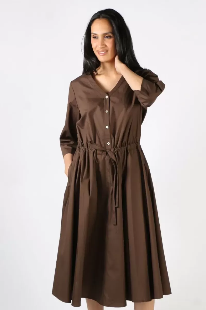 ILLIUM Circle Dress In Taupe