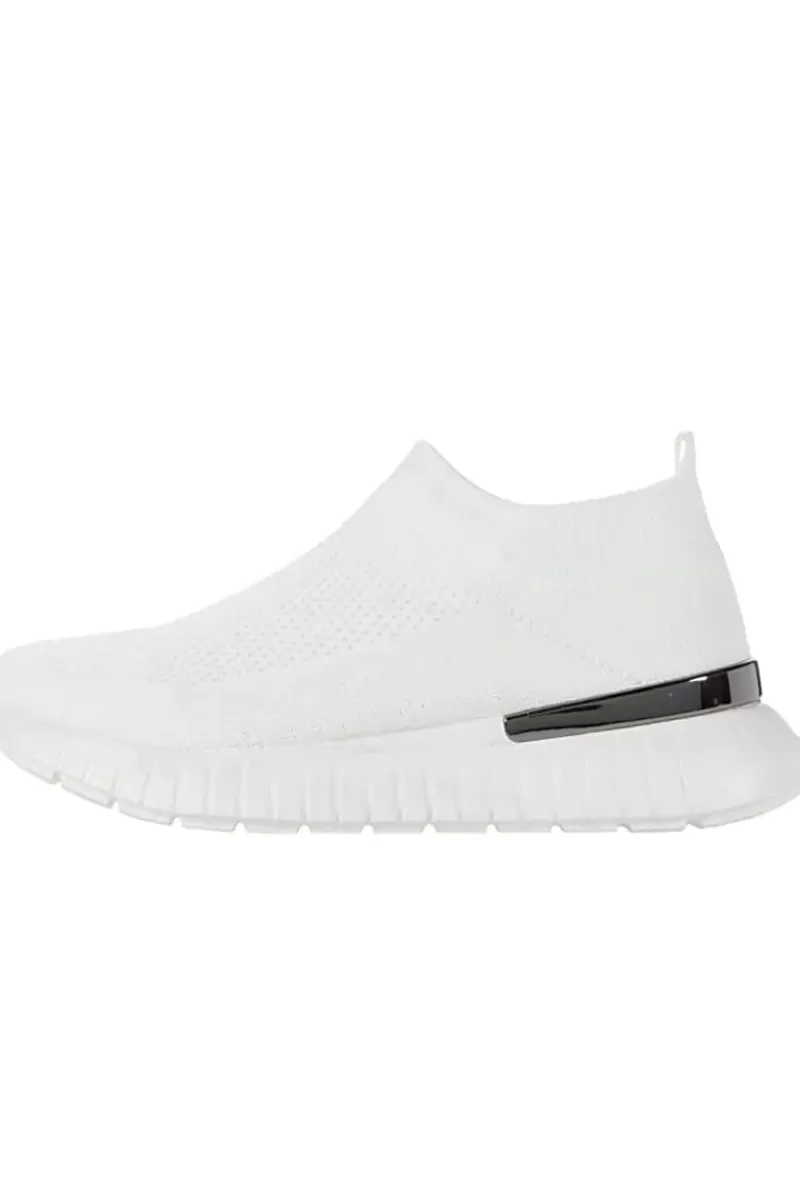 ILSE JACOBSEN Tulip Knitted Sneaker In White