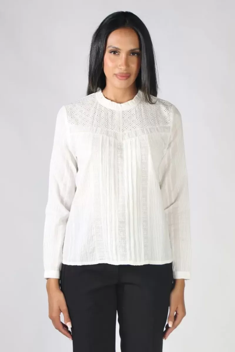 INDI AND COLD Indi & Cold Ethnic Shirt In Beige