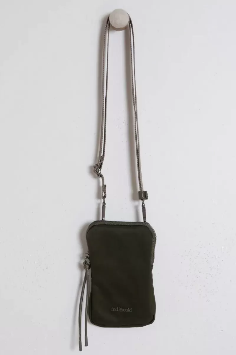 INDI AND COLD Mini Technical Bag In Military