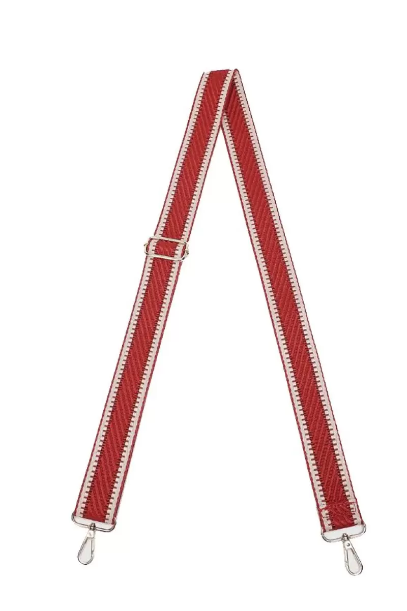 LOUENHIDE Kiki Bag Strap By In Red