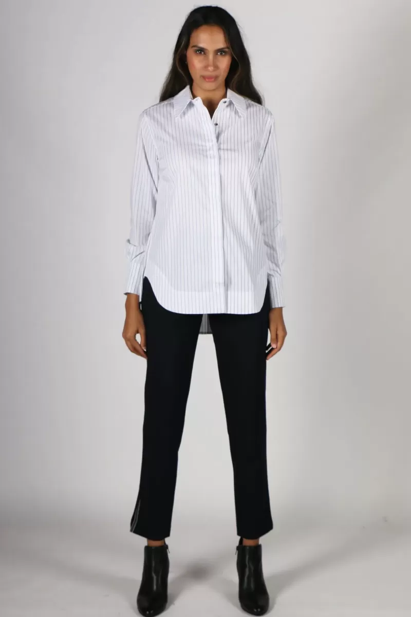 Reads Online Lania Charter Shirt In Stripe