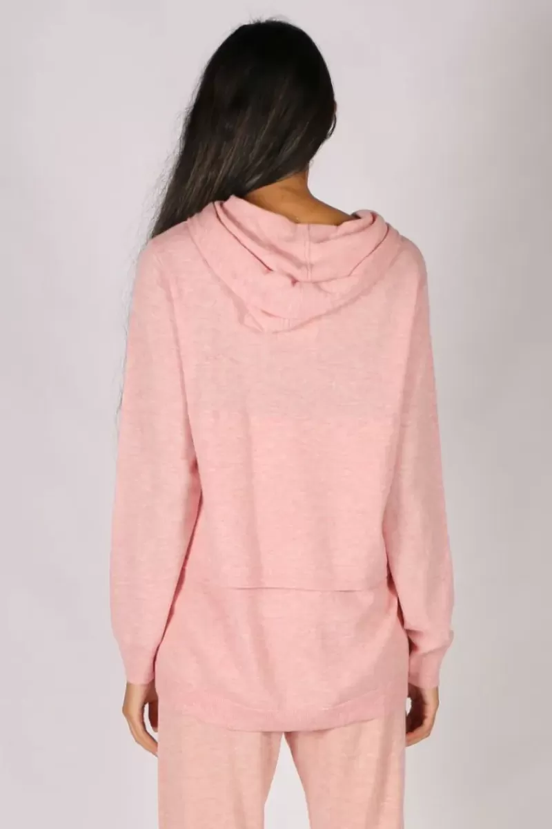 BRIDGE & LORD Layered Hoodie In Pink