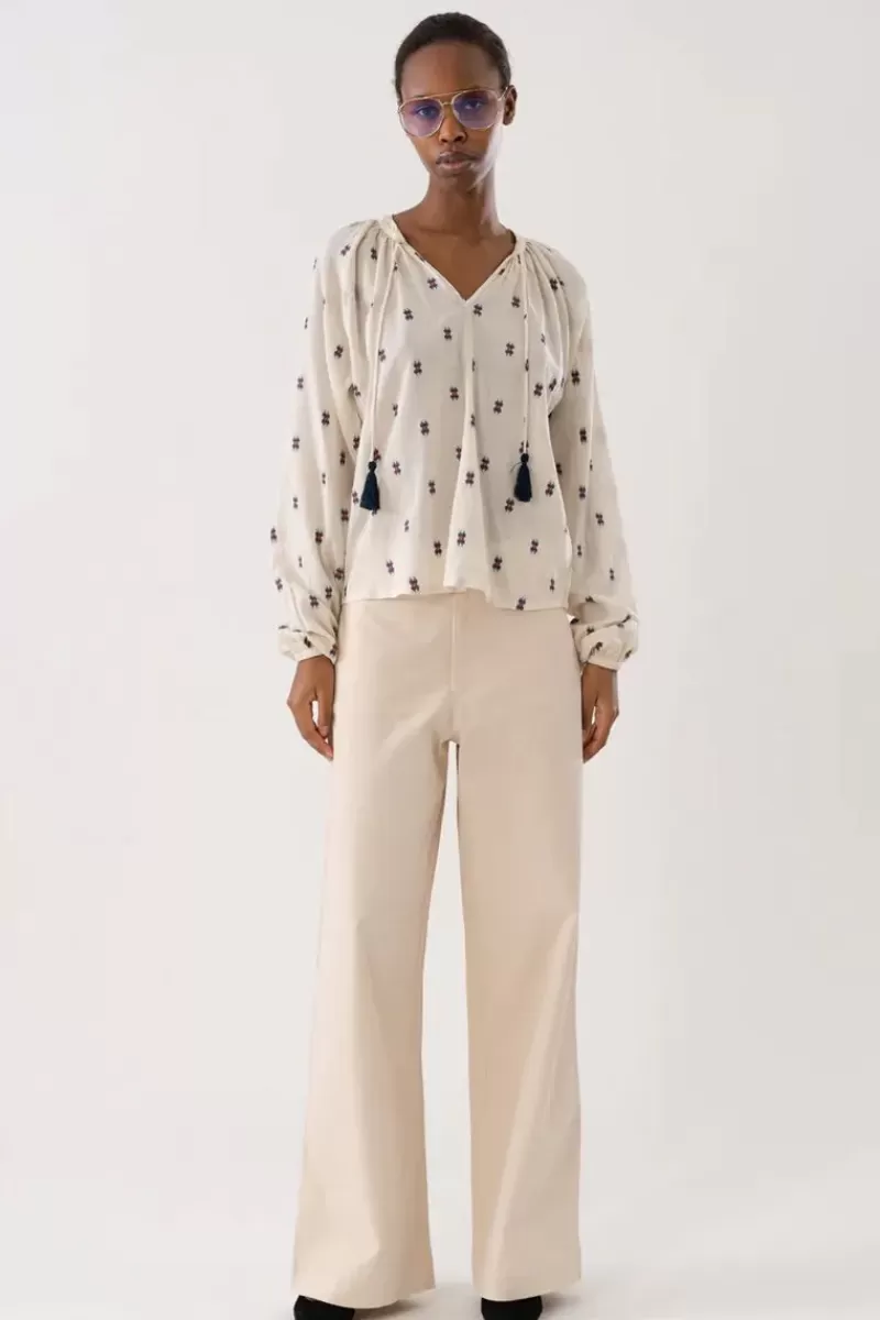 LOLLYS LAUNDRY Bihar Shirt In Cream