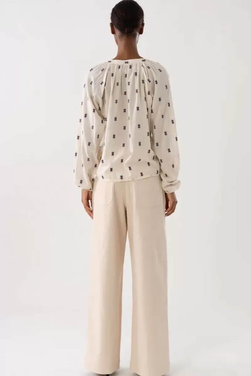 LOLLYS LAUNDRY Bihar Shirt In Cream