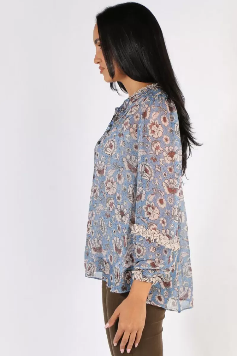 LOOBIES STORY Margaret Shirt In Blue