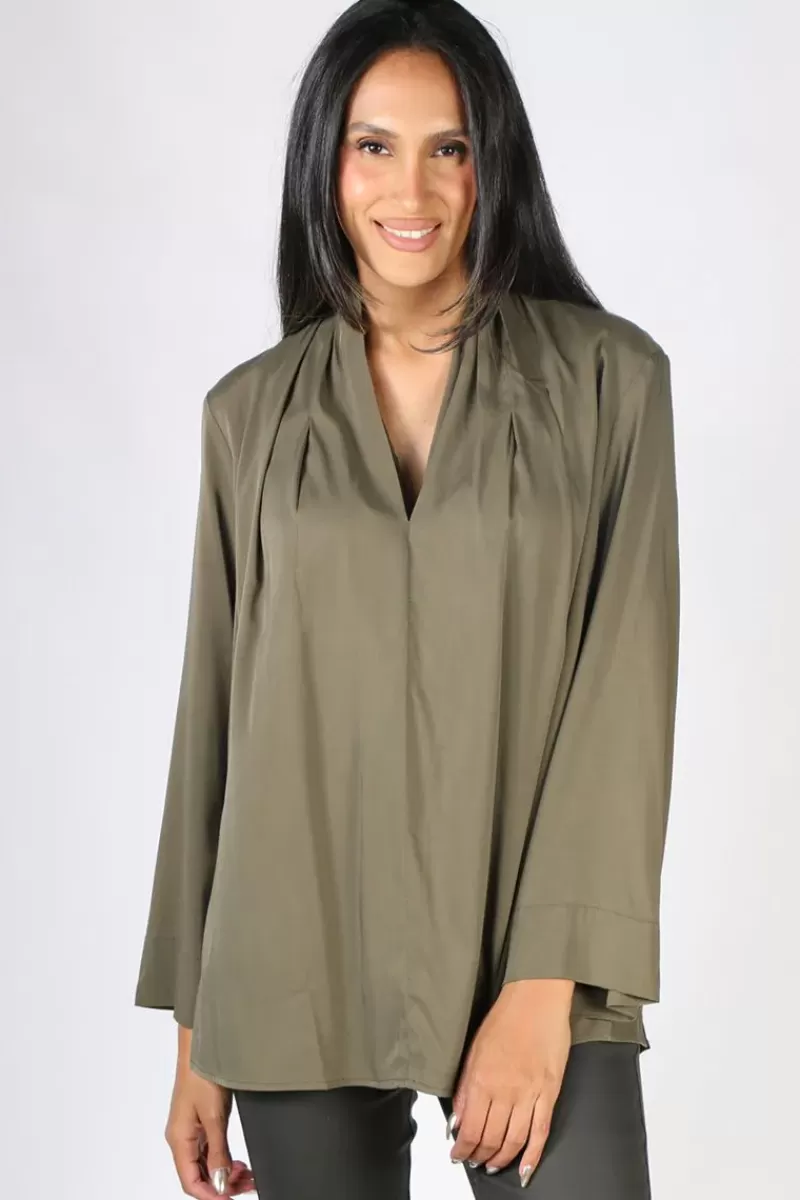 LOUNGE THE LABEL Lounge Athens Tunic In Olive