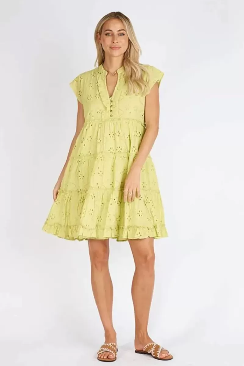 LULA SOUL Lula Life Finley Sun Dress In Citrus