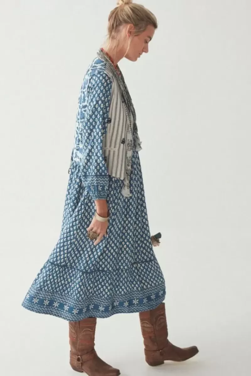 MAISON HOTEL Antonia Dress In Blue