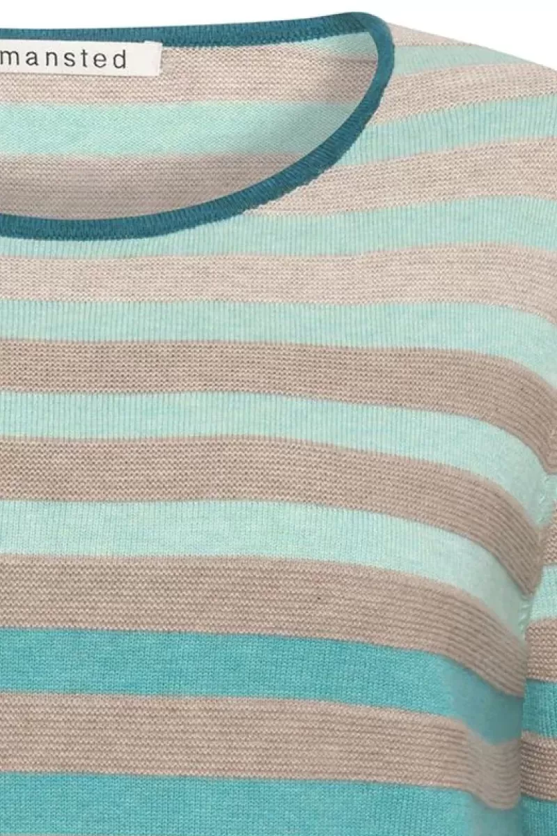 MANSTED Franca Jumper In Turquoise