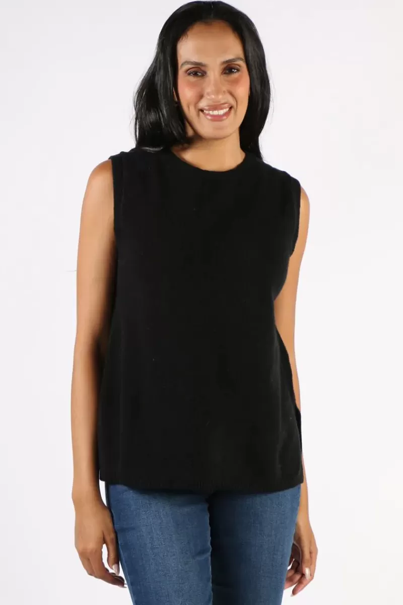 MANSTED Mitos Vest In Black