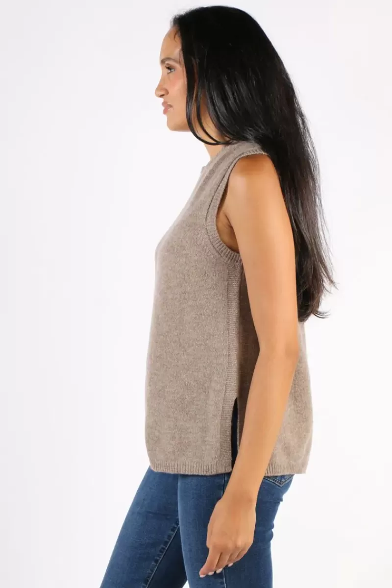 MANSTED Mitos Vest In Mushroom